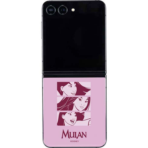 Disney Mulan Personalities Galaxy Z Flip5 5G Skin