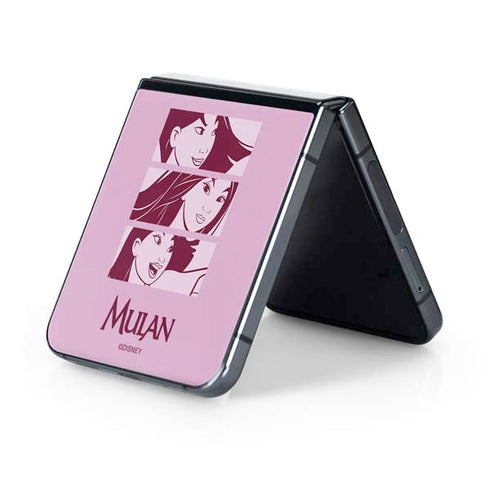 Disney Mulan Personalities Galaxy Z Flip5 5G Skin