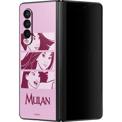 Disney Mulan Personalities Galaxy Z Fold3 5G Skin