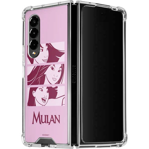 Disney Mulan Personalities Galaxy Z Fold4 5G Clear Case