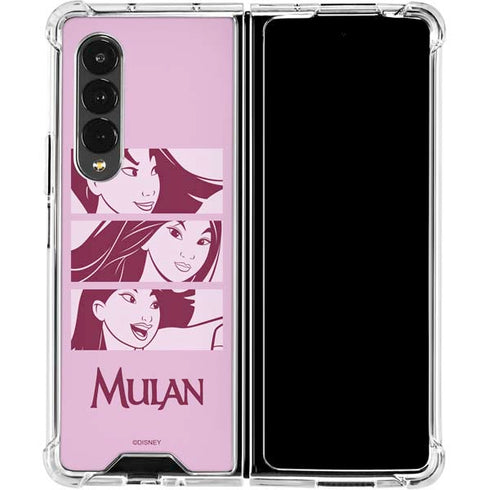 Disney Mulan Personalities Galaxy Z Fold4 5G Clear Case
