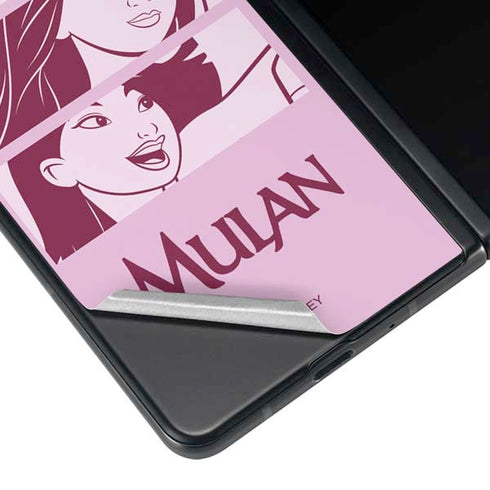 Disney Mulan Personalities Galaxy Z Fold4 5G Skin