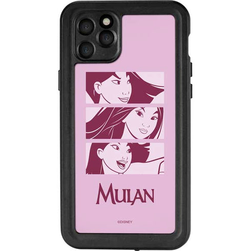 Disney Mulan Personalities iPhone 11 Pro Max Waterproof Case