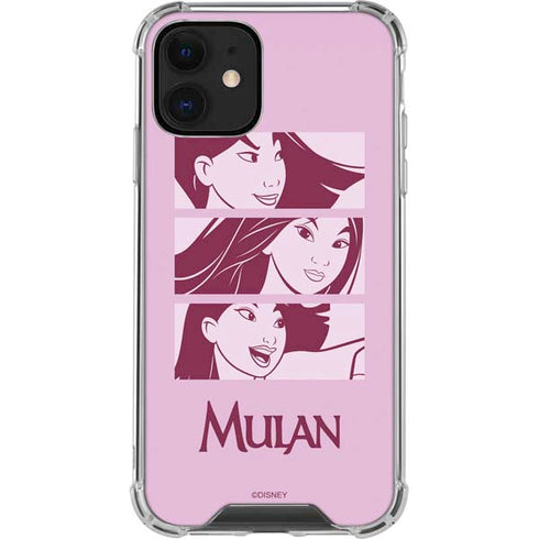 Disney Mulan Personalities iPhone 12 Clear Case
