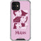 Disney Mulan Personalities iPhone 12 Mini Clear Case
