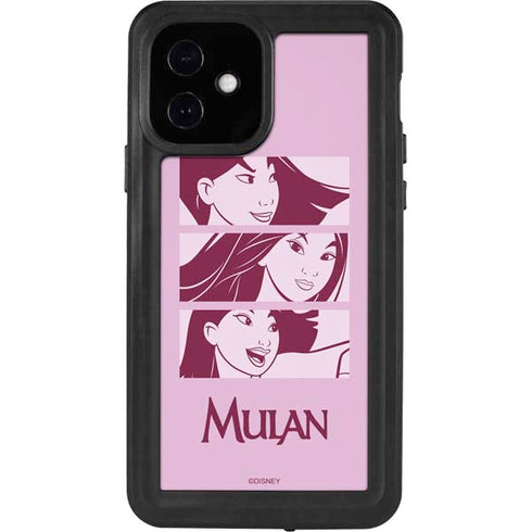 Disney Mulan Personalities iPhone 12 Waterproof Case