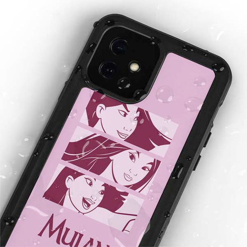 Disney Mulan Personalities iPhone 12 Waterproof Case