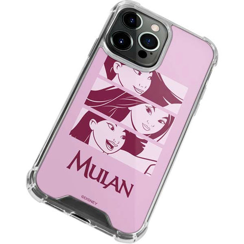 Disney Mulan Personalities iPhone 13 Pro Clear Case