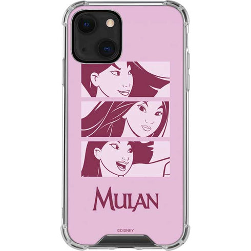 Disney Mulan Personalities iPhone 14 Plus Clear Case