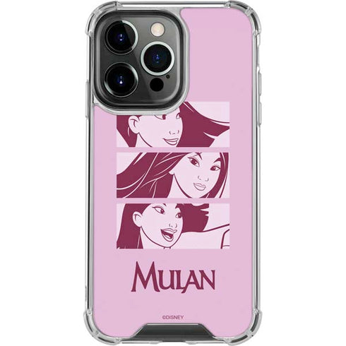 Disney Mulan Personalities iPhone 14 Pro Clear Case