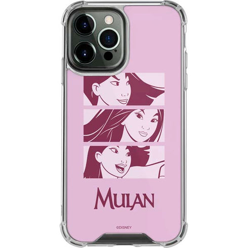 Disney Mulan Personalities iPhone 14 Pro Max Clear Case