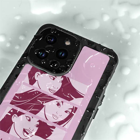 Disney Mulan Personalities iPhone 14 Pro Max Waterproof Case