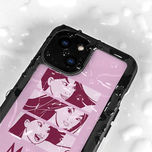 Disney Mulan Personalities iPhone 15 Plus Waterproof Case