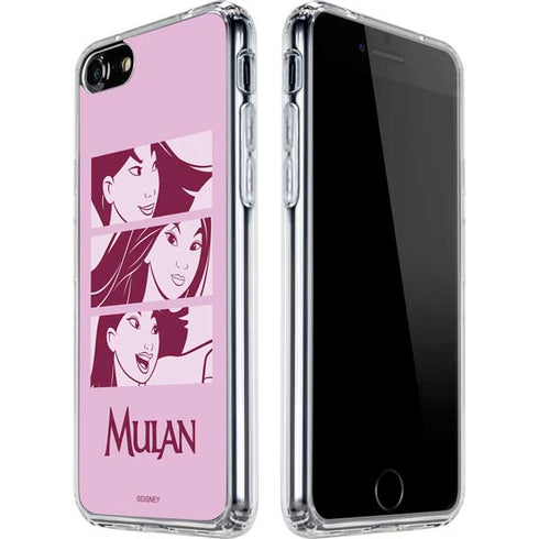 Disney Mulan Personalities iPhone SE (2nd & 3rd Gen) Clear Case