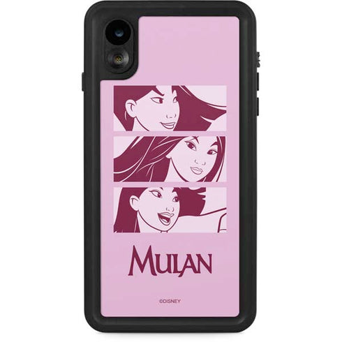 Disney Mulan Personalities iPhone XR Waterproof Case
