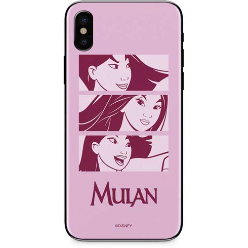 Disney Mulan Personalities iPhone XS Skin