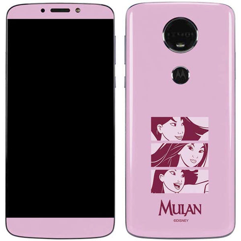 Disney Mulan Personalities Moto E5 Plus Skin