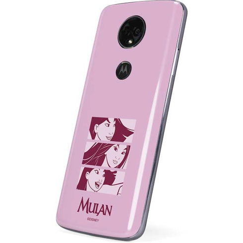 Disney Mulan Personalities Moto E5 Plus Skin