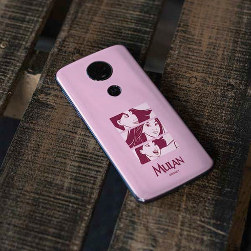 Disney Mulan Personalities Moto E5 Plus Skin