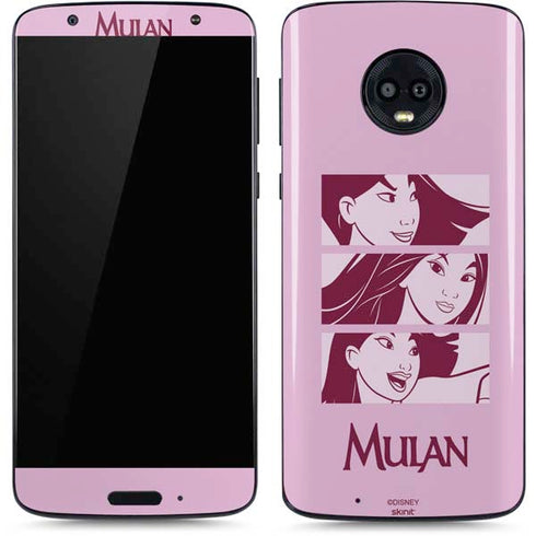 Disney Mulan Personalities Moto G6 Skin