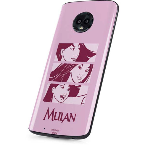 Disney Mulan Personalities Moto G6 Skin