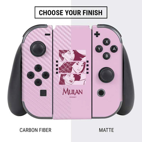 Disney Mulan Personalities Nintendo Switch Bundle Skin