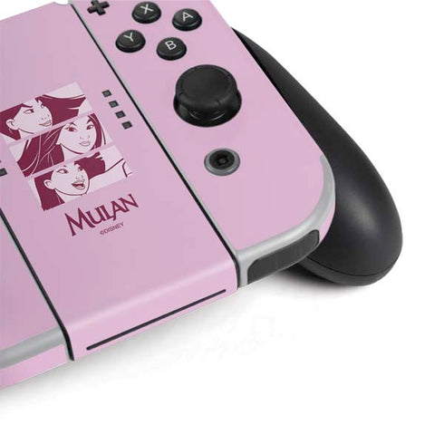Disney Mulan Personalities Nintendo Switch OLED (2021) Skin