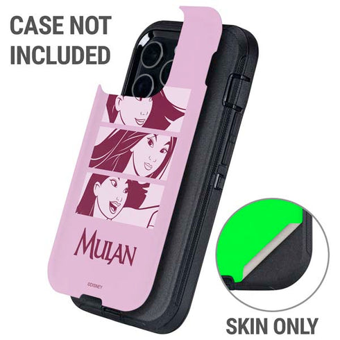 Disney Mulan Personalities Otterbox Defender iPhone Skin