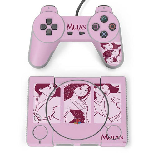 Disney Mulan Personalities PlayStation Classic Bundle Skin