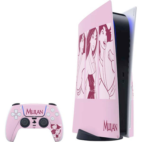 Disney Mulan Personalities PS5 Bundle Skin
