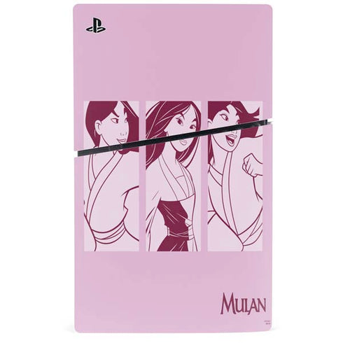 Disney Mulan Personalities PS5 Slim Disk Bundle Skin