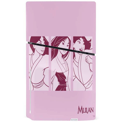 Disney Mulan Personalities PS5 Slim Disk Console Skin