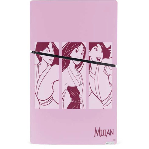 Disney Mulan Personalities PS5 Slim Digital Edition Bundle Skin