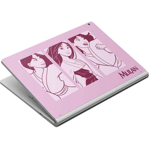 Disney Mulan Personalities Surface Book Skin