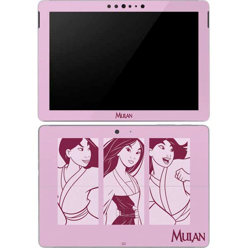 Disney Mulan Personalities Surface Go Skin