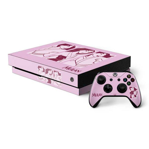 Disney Mulan Personalities Xbox One X Bundle Skin