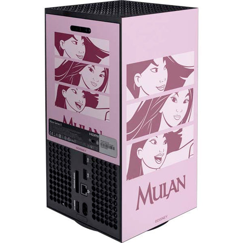 Disney Mulan Personalities Xbox Series X Console Skin