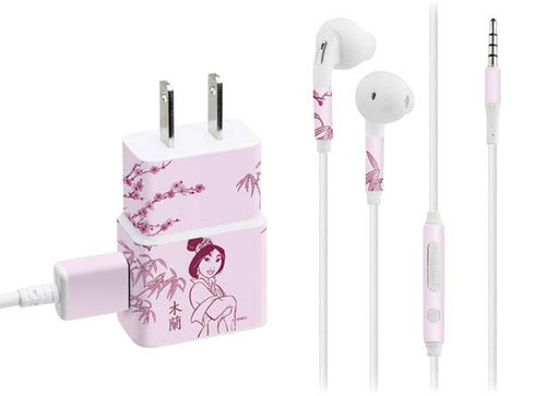 Disney Mulan Character Art Phone Charger Skin