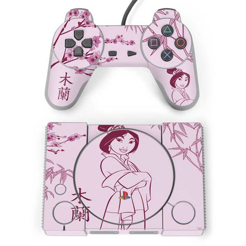 Disney Mulan Character Art PlayStation Classic Bundle Skin