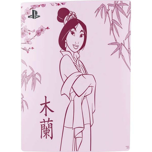 Disney Mulan Character Art PS5 Digital Edition Bundle Skin