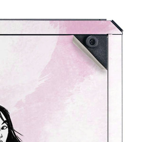 Disney Princess Mulan Sketch Cooler Master MasterBox Q300L Mini Tower Skin