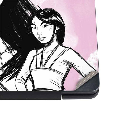 Disney Princess Mulan Sketch Dell Vostro Skin