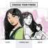 Disney Princess Mulan Sketch Dell Vostro Skin