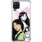 Disney Princess Mulan Sketch Galaxy A12 Clear Case
