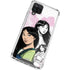 Disney Princess Mulan Sketch Galaxy A12 Clear Case