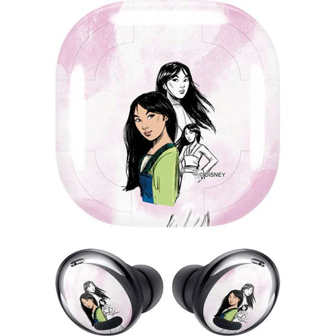Disney Princess Mulan Sketch Galaxy Buds Pro Skin