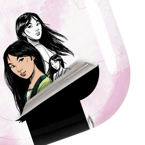 Disney Princess Mulan Sketch Galaxy Buds Pro Skin