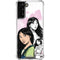 Disney Princess Mulan Sketch Galaxy S21 Plus 5G Clear Case