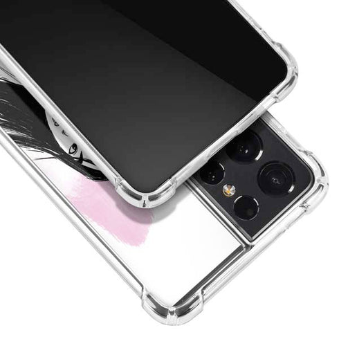 Disney Princess Mulan Sketch Galaxy S21 Ultra 5G Clear Case