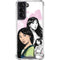 Disney Princess Mulan Sketch Galaxy S22 Clear Case